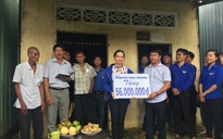 Báo Người Lao Động xây nhà tặng “Bé Cụt”
