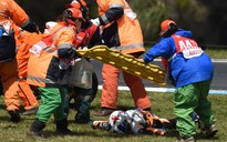 Kinh hoàng tai nạn đua mô tô ở Úc