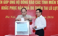 Thủ tướng, Phó Thủ tướng quyên góp ủng hộ đồng bào miền Trung