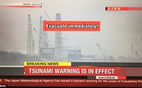 Sóng thần ập vào Nhật Bản sau trận động đất gây chấn động Fukushima