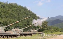Hàn Quốc tập trận pháo binh "dằn mặt" Triều Tiên
