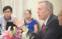 Đại sứ Mỹ phát biểu tại Học viện Chính trị Quốc gia Hồ Chí Minh