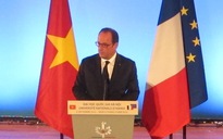 Tổng thống Hollande: Tình hữu nghị Việt - Pháp muôn năm