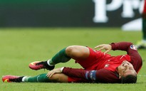 Rách dây chằng gối, Ronaldo nghỉ hết năm 2016