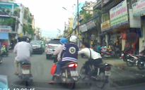 Bắt được tên cướp giật túi xách giữa phố Sài Gòn