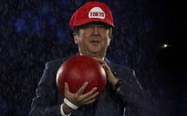 Thủ tướng Nhật hóa “Super Mario” chui lên từ ống nước