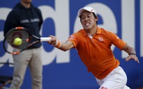 Nishikori đang chơi hay ở sân đất nện