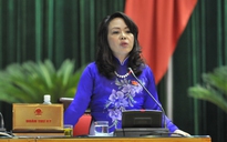 Bộ trưởng Y tế Nguyễn Thị Kim Tiến không nằm trong danh sách miễn nhiệm