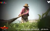 Người phụ nữ dùng chổi quét rau trong phóng sự của VTV lên tiếng