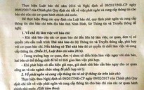 Ninh Bình ra văn bản chỉ làm việc với người có Thẻ nhà báo