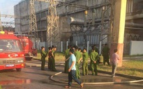 Cháy lớn tại Công ty Nhiệt điện Phả Lại
