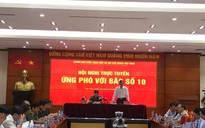 Đối phó bão số 10 giật cấp 15: Cấm biển, sơ tán dân