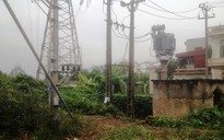 Hái rau cạnh trạm điện 220 KV, người đàn ông bị điện giật chết