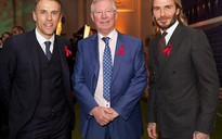 Beckham, Neville hội ngộ thầy Alex Ferguson