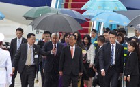 Đoàn đại biểu APEC 2017 đầu tiên đáp xuống Đà Nẵng