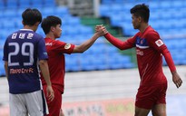 Đức Chinh, Hồng Duy tỏa sáng, U23 thắng đậm Mokpo City