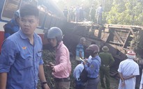 Tai nạn tàu hỏa thảm khốc: Ít nhất 3 người chết