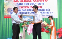 Quảng Trị: Tuyên dương quán quân Olympia năm 2017 Nhật Minh