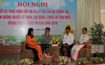 Tuyên dương chủ doanh nghiệp và CNVC-LĐ tiêu biểu