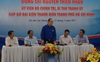 Bí thư Thành ủy TP HCM Nguyễn Thiện Nhân đặt hàng thanh niên TP giám sát kẹt xe, xử lý rác thải...