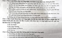 Kỷ luật nhiều cán bộ để lộ nguồn đề thi công chức