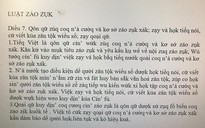 Đề xuất cải tiến Tiếng Việt: Không phải thích thì cải tiến