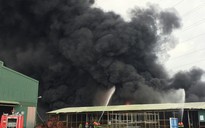 Bà Rịa – Vũng Tàu: Cháy lớn ở bãi phế liệu