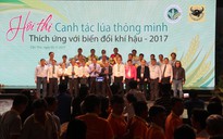 Nhà nông đua tài canh tác lúa thông minh trước biến đổi khí hậu