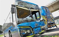 VĐV Myanmar bị thương do tai nạn xe bus