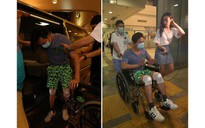 Diễn viên TVB bị xe tông khi đang quay phim