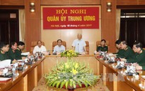 Tổng Bí thư Nguyễn Phú Trọng chủ trì cuộc họp Quân ủy Trung ương