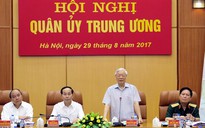 Tổng Bí thư Nguyễn Phú Trọng chủ trì hội nghị Quân ủy Trung ương