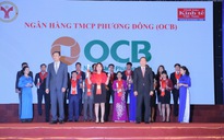 OCB liên tục được vinh danh