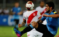 Uruguay thua ngược Peru ngày Suarez trở lại