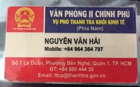 “Nổ” là thứ trưởng Bộ Xây dựng để lừa đảo?