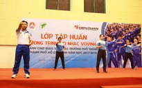 Màn đồng diễn võ nhạc vovinam với gần 500 người