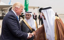 Quốc vương Ả Rập Saudi ra tận sân bay đón ông Trump