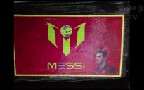 Phát hiện 1,4 tấn ma túy có in hình Messi