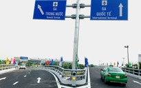 Thông xe cầu vượt ở 2 nút giao cửa ngõ sân bay Tân Sơn Nhất