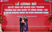 PGS-TS Hồ Thanh Phong làm hiệu trưởng Trường ĐH Quốc tế Hồng Bàng