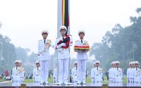 Xúc động lễ treo cờ rủ Quốc tang nguyên Tổng Bí thư Đỗ Mười