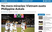 Truyền thông quốc tế đồng loạt tung hô tuyển Việt Nam