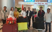 Gia đình xúc động đón cô dâu Việt từ Đài Loan về quê ăn Tết
