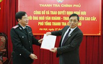 Phó tổng Thanh tra Ngô Văn Khánh nghỉ hưu từ ngày 1-3