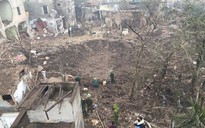 Bắc Ninh: Nổ lớn vùi lấp 5 ngôi nhà, 9 người thương vong