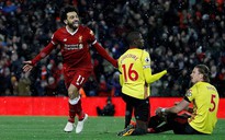 "Hung thần" Mohamed Salah giúp Liverpool thắng hủy diệt Watford