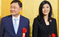 Ông Thaksin và bà Yingluck tươi cười ở Nhật Bản