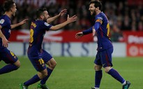 "Siêu nhân" Messi cứu Barcelona thoát hiểm ở Sevilla
