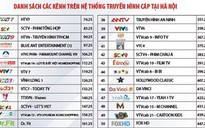 Khán giả bức xúc vì VTV cab bất ngờ cắt nhiều kênh "hot" từ 1-4