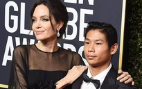 Pax Thiên tháp tùng Angelina Jolie dự Quả cầu vàng